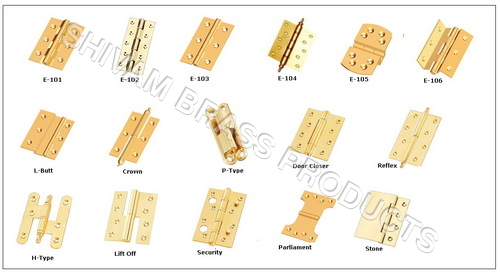 Brass Solid Hinges