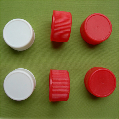 Plastic Caps 28mm Fitted With Heat induction
