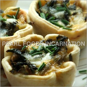 Spinach Onion Cheeses Tartlets