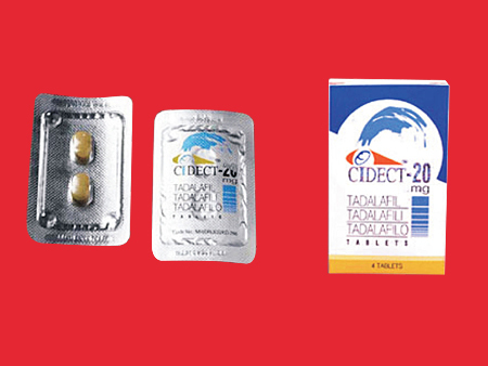 TADALAFIL 20 MG TABLETS a CIDECT