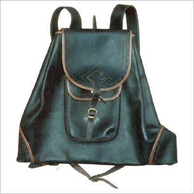 Leather Back Pack