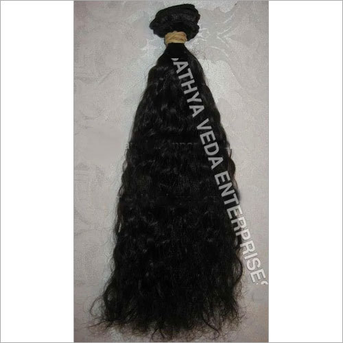 Remy Machine Weft Curly Hair