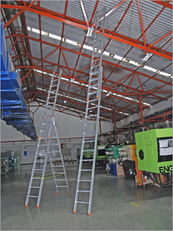 Three Way Straight Aluminium Ladders