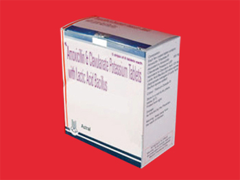 AMOXICILLIN WITH COMBINATION a 5 X 6 TABLETS
