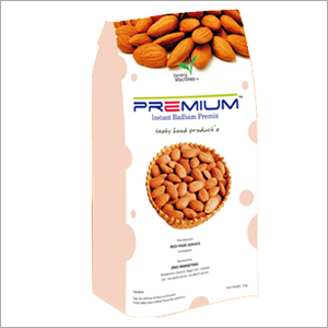 Badam Premix - 200G Stand-Up Pouch, 15X10X5 Cm | Natural Almond, Cardamom, Saffron, Convenient Healthy Drink
