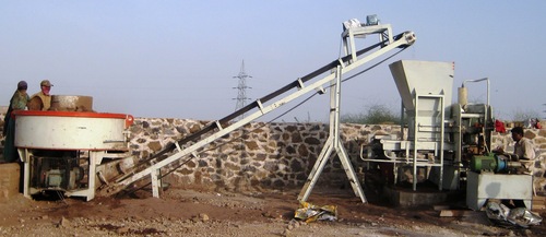 Semi Automatic Fly ash Brick Plant