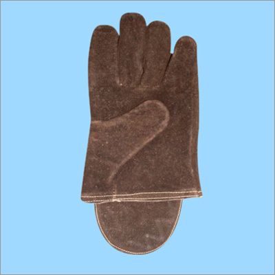 Brown Industrial Leather Hand Protection Gloves