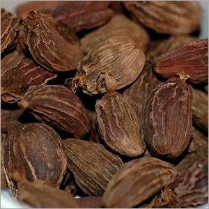 Black Cardamoms - Dark Brown Color, Varied Size | Low Moisture, Intense Flavor, Versatile Culinary Spice