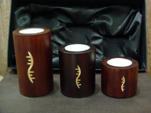 Wooden Candle Votives