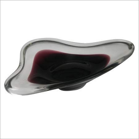 Hand Blown Glass Platter