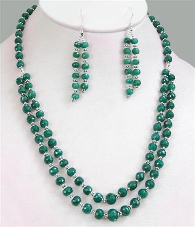 Designer Natural Emerald Necklace