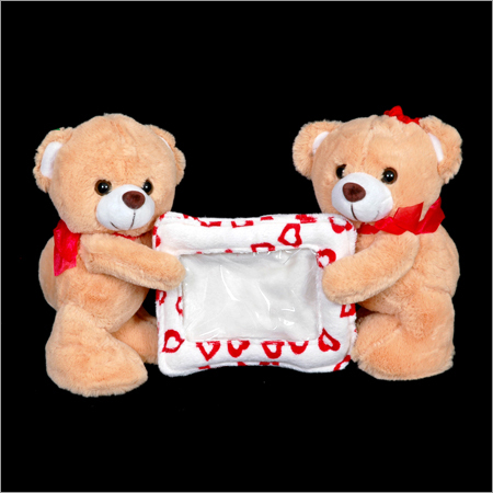Twin Teddy Photo Frame