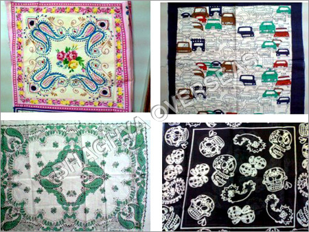 Indian Printed Hankies