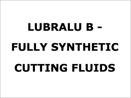 Synthetic Cutting Fluids