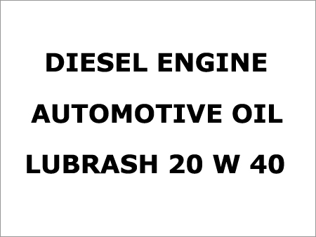 Diesel Engine Automotive oil