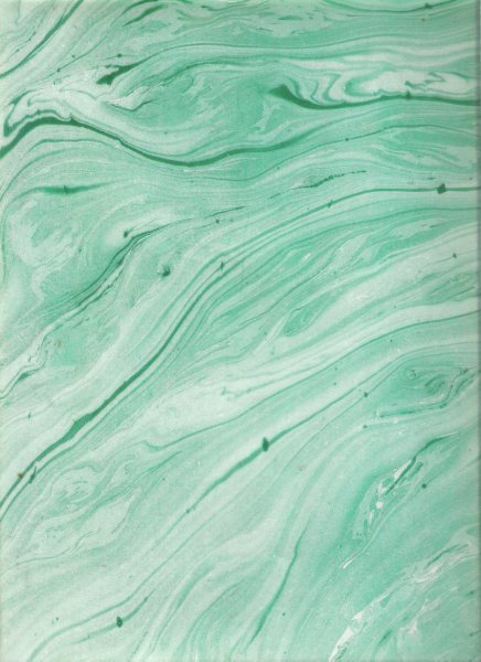 Hand Marbled Cotton Rag Paper