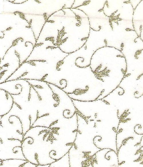 Non Woven Papers with Glitter Prints