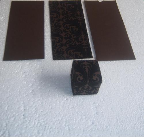 Flocked Handmade Paper Wedding Kit