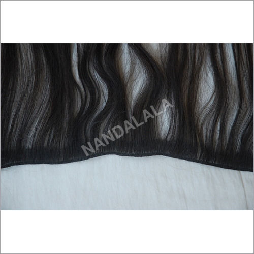 Black Weft Hair Extension