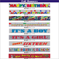 Birthday Foil Banner