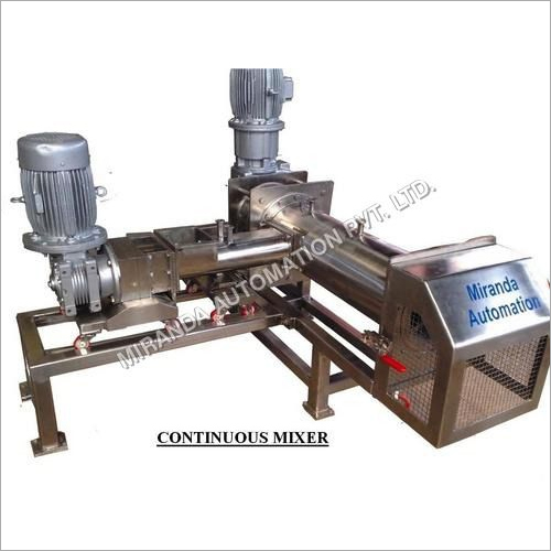 Automatic Stainless Steel Continuous Mixer