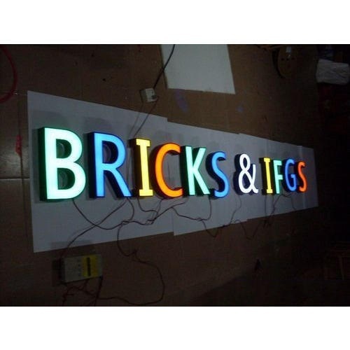 3d Led Front lit Signage