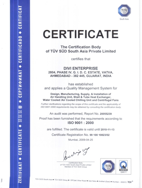 Certification
