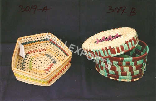 Pentagen Tray and Oval Box