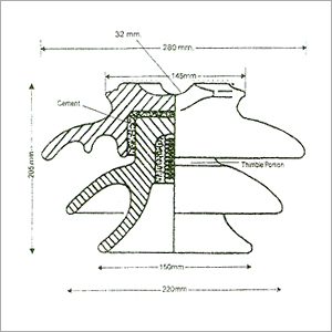 33 KV Pin Insulators