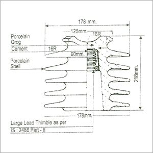 22 KV Pin Insulator