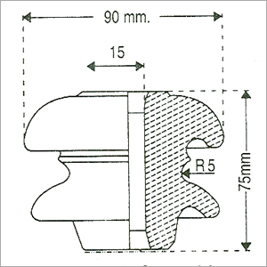 Porcelain LT Shackle Insulators