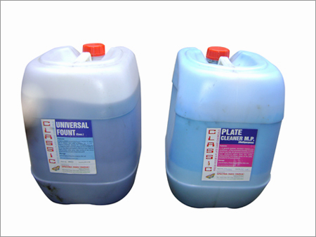 Offset Press Room Chemicals