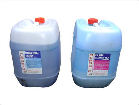 Offset Press Room Chemicals