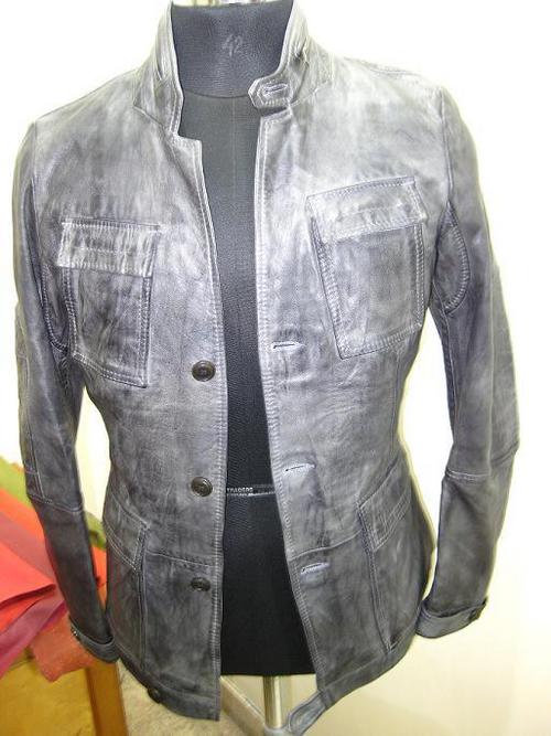 leather mens jacket