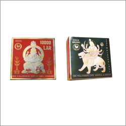 Garland Crackers - Cardboard, Paper 5x5x2 cm, Red and Black | Loud Crack, Eco-Friendly, Reliable Ignition, Childproof Packaging