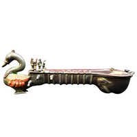 Beautiful  Stunning Brass Metal Handmade Sitar
