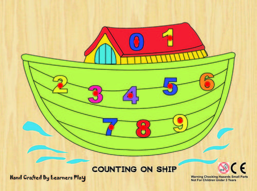 Counting on Ship Puzzle 0-9
