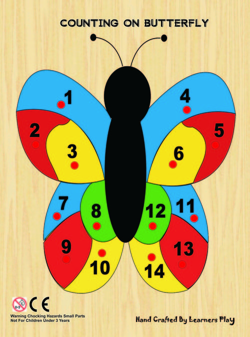 Counting on Butterfly Puzzle 1-14