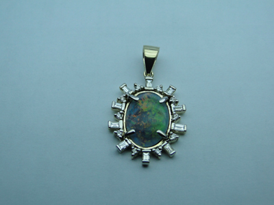 Antique Diamond Pendant