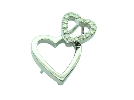 Diamond Heart Shape Pendants