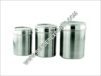 Top See Through Canister