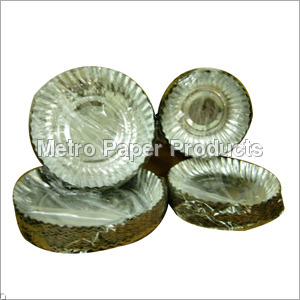 Silver Laminated Paper Plates