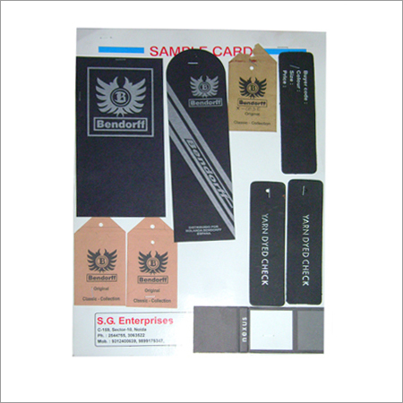 Jeans Tag Label Printing Services