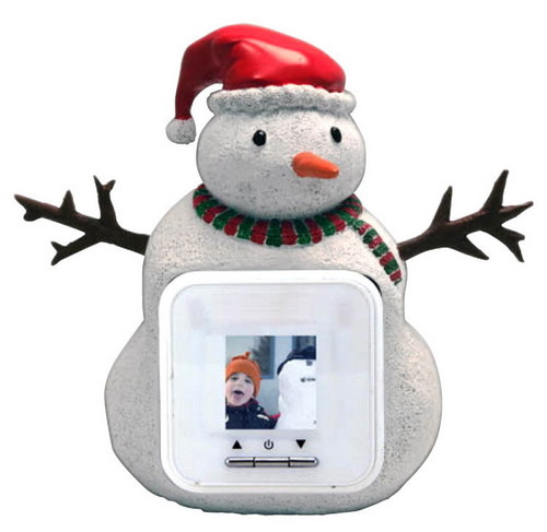 Snowman Look Digital Photo Frame