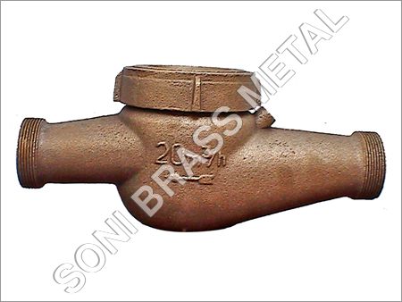 Machined Brass Water Meter Body