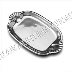 Scallop Handled Trays