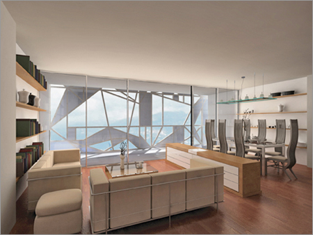 Absatrct design  GRC (Inside View)