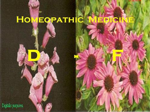 Homeopathic Medicines Homeopathic Medicines
