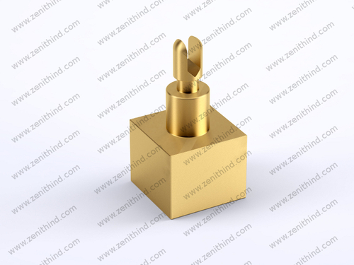 Pcb Brass Contacts - Color: Golden