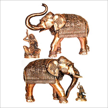 Brass Finish Statues